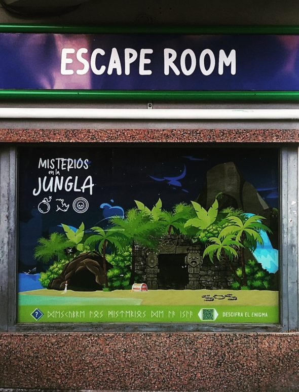 escape room jumanji jungla selva