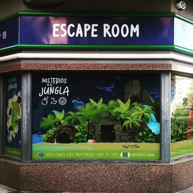 escape room jumanji jungla selva